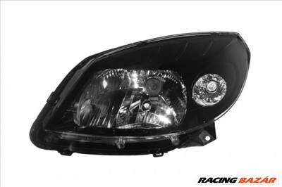 Dacia Sandero jobb fekete fényszóró