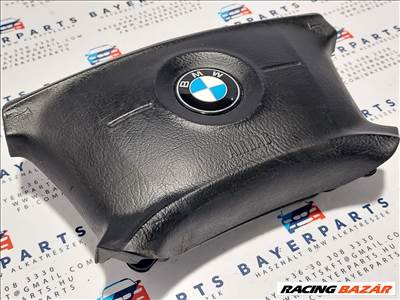 BMW E46 négypálcás kétindítós kormány légzsák kormánylégzsák airbag eladó (001507) 33109724404b