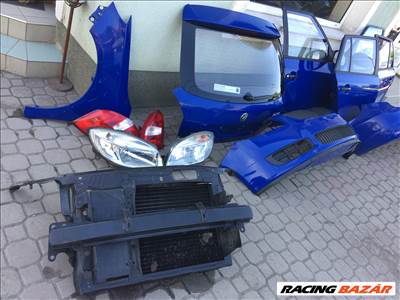 Skoda Fabia II 2007-2014 motorháztető, sárvédő, lökhárító, homlokfal, ajtó