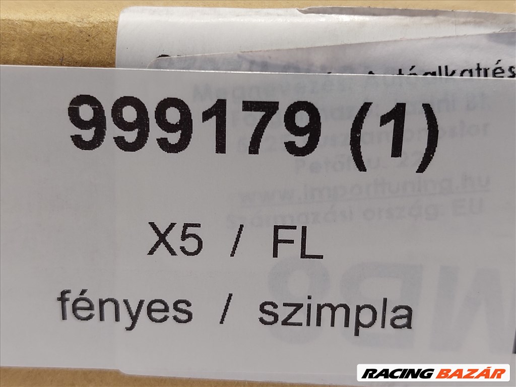 BMW E53 X5 facelift új fényes fekete vese hűtőrács eladó (999179) 6. kép