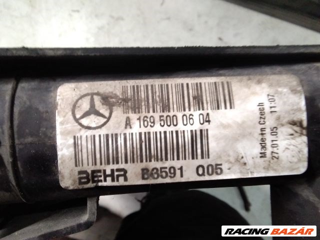 Mercedes A 150 W169 Vízhűtő Radiátor (Klímás) a1695000604 3. kép