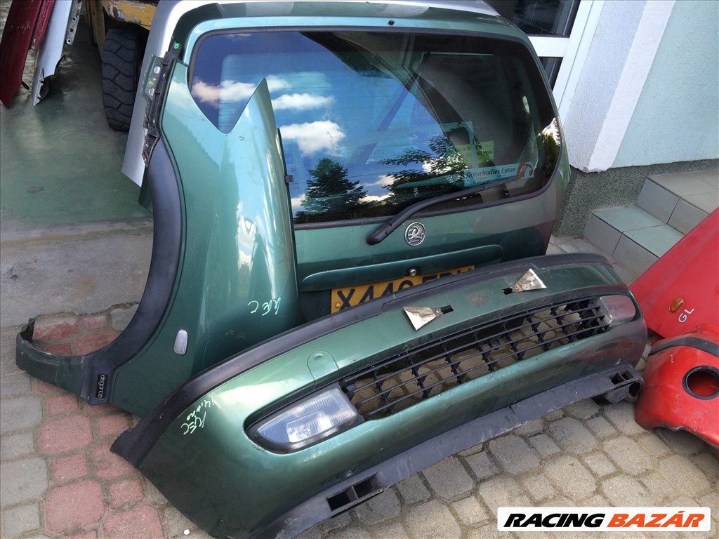 Opel Zafira A 1998-2005 bontott motorháztető, lökhárító, sárvédő, ajtó, csomagtér ajtó, roló 5. kép