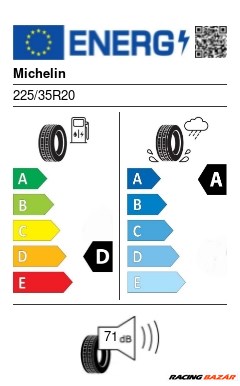 Michelin Pilot Sport 4S XL ZP 225/35 R20 90Y nyári gumi 2. kép