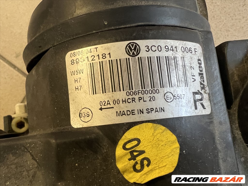 Volkswagen Passat B6 VW Passat B6 06-10 jobbos fényszóró  3c0941006f 4. kép