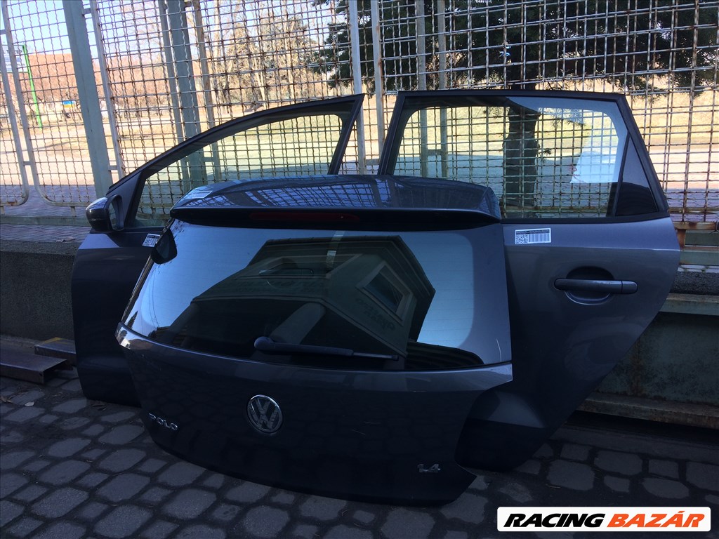 Volkswagen Polo V 2009-2014 bontott motorháztető, sárvédő, ajtó, csomagtér ajtó, lámpa 4. kép