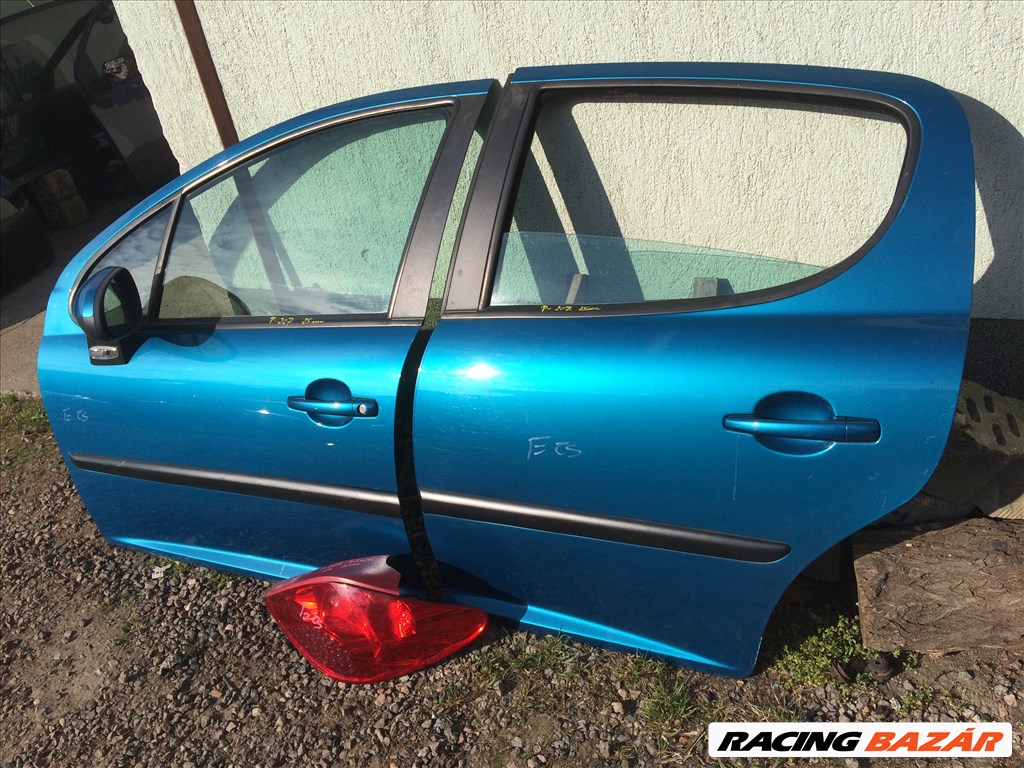 Peugeot 207. 2006-2011 bontott sárvédő, lökhárító, motorháztető, ajtó 2. kép