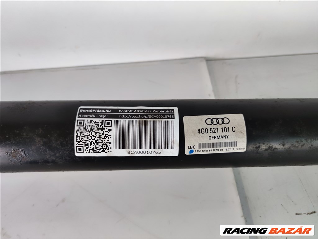 Audi A6 4G Kardántengely  4g0521101c 2. kép