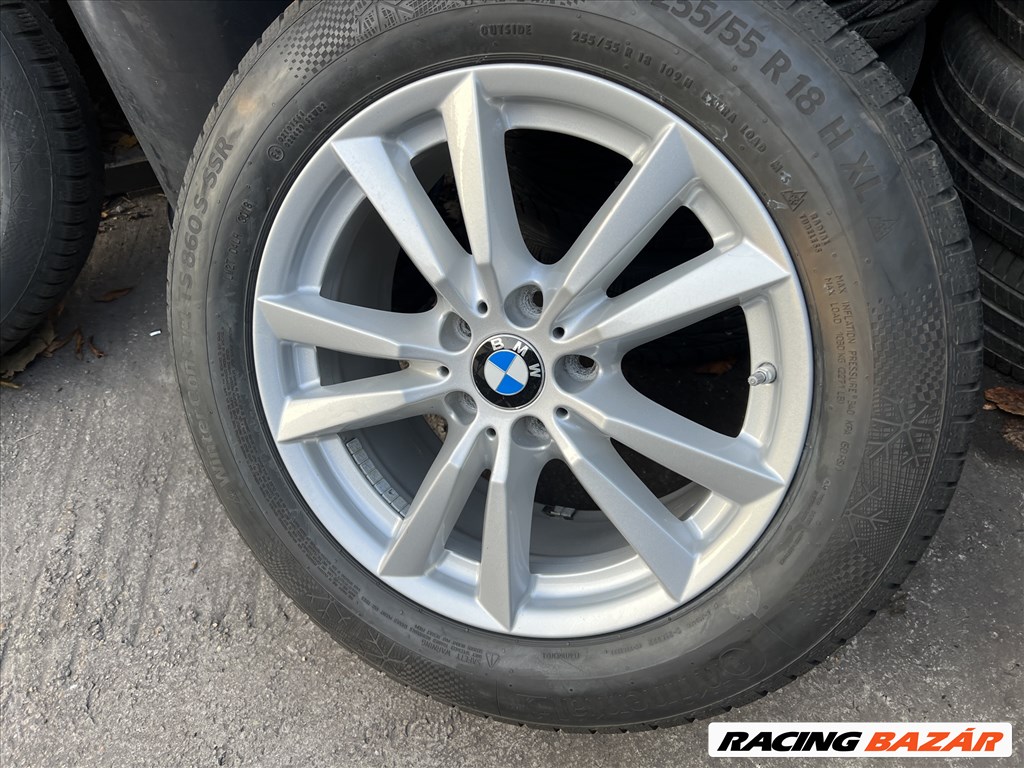 BMW F15 X5 gyári 8,5X18-as 5X120-as ET46-os könnyűfém felni garnitura eladó 3. kép