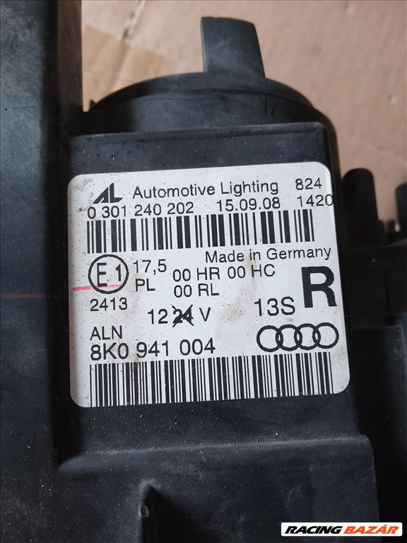 Audi A4 (B8 - 8K) jobb halogén fényszóró 3. kép