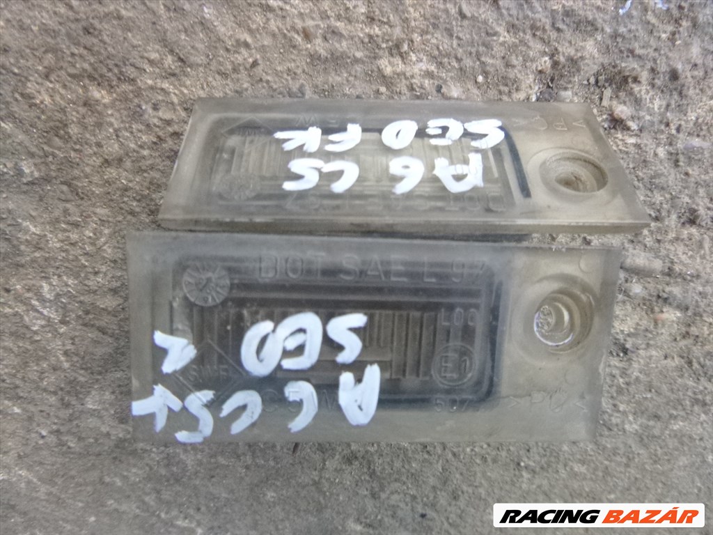 Audi A6 (C5 - 4B) 1999 sedan rendszám lámpa  1. kép