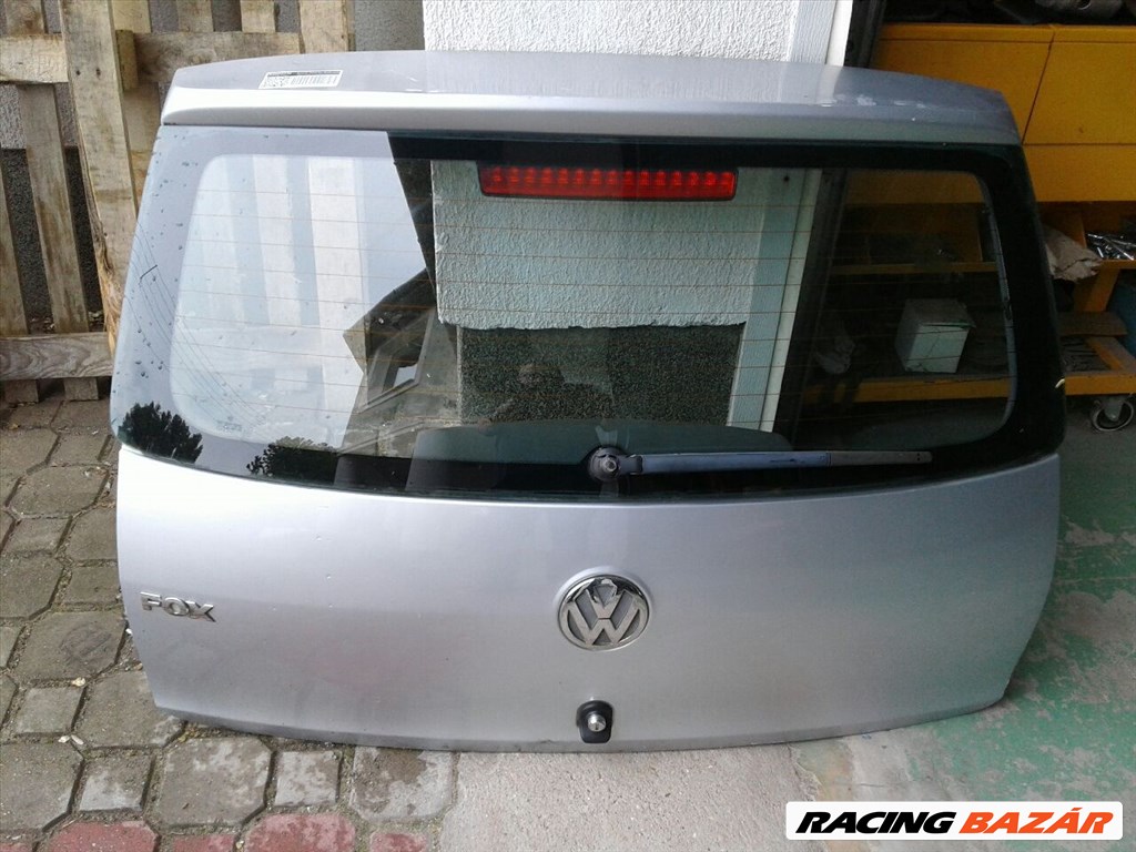 Volkswagen Fox 2004-2012 bontott motorháztető, sárvédő, lökhárító, homlokfal, csomagtér ajtó,  tükör 8. kép