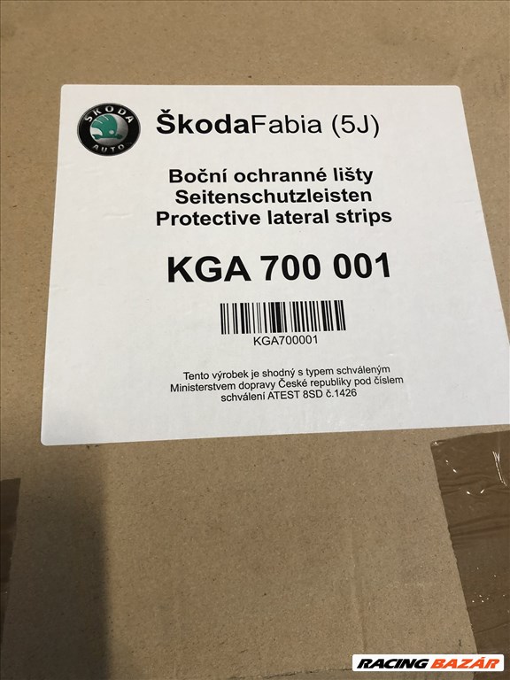 Skoda Fabia II (5J) ajtó díszléc garnitúra kga700001 2. kép
