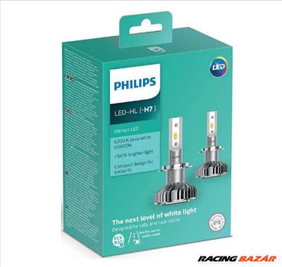 Philips Ultion H7 LED izzó pár