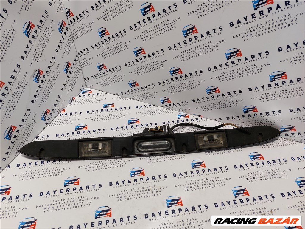 BMW E46 coupe fekete csomagtér csomagtartó nyitó rendszám tábla világítás - hibás (001715) 6. kép