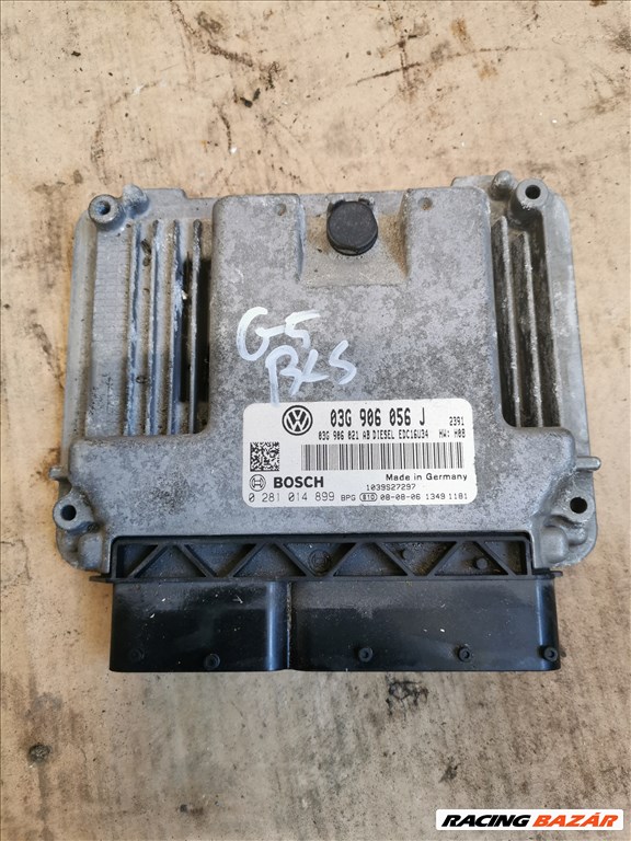 Volkswagen Golf V motorvezérlő  03g906056j 2. kép