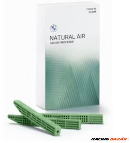Gyári BMW Natural Air 2023 utastér illatosító - légfrissítő utántöltő stick Forest Air 83125A7DCA3 1. kép
