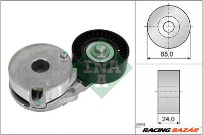 INA 534 0733 10 - hosszbordás szíj feszítő ALPINE NISSAN RENAULT