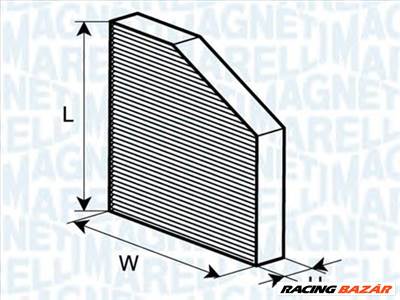 MAGNETI MARELLI 350203062070 - pollenszűrő AUDI EMGRAND (GEELY) HYUNDAI LIFAN OPEL PROTON RENAULT SE