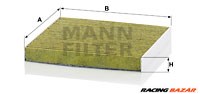 MANN-FILTER FP 2043 - pollenszűrő BESTURN (FAW) MAZDA 1. kép