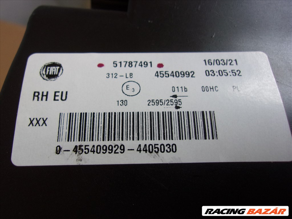 FIAT 500 jobb első fényszóró 2008-2015 51787491 4. kép