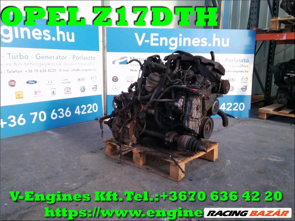  OPEL Z17DTH bontott motor 2. kép