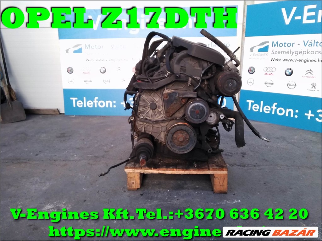  OPEL Z17DTH bontott motor 3. kép