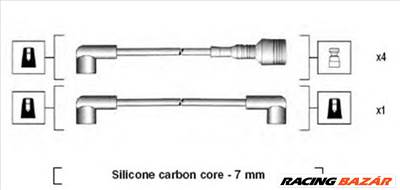 MAGNETI MARELLI 941044120502 - gyújtókábel szett ALFA ROMEO