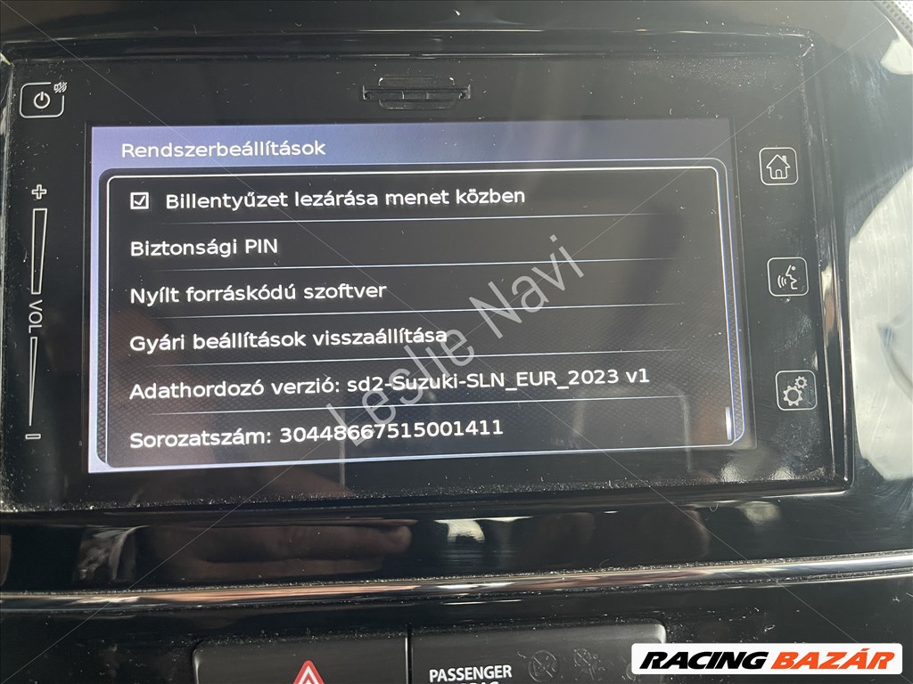 Suzuki Bosch Navigation SLDA 2023 navigáció frissítés SD kártya 3. kép