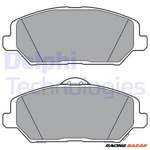 DELPHI LP3385 - fékbetétkészlet, tárcsafék HYUNDAI KIA