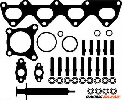 ELRING 214.600 - turbófeltöltő szerelőkészlet AUDI SEAT SKODA SKODA (SVW ) VW VW (FAW) VW (SVW)