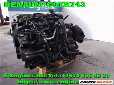 RENAULT G9TK 743 bontott motor