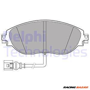 DELPHI LP3389 - fékbetétkészlet, tárcsafék AUDI CUPRA SEAT SKODA VW VW (SVW)