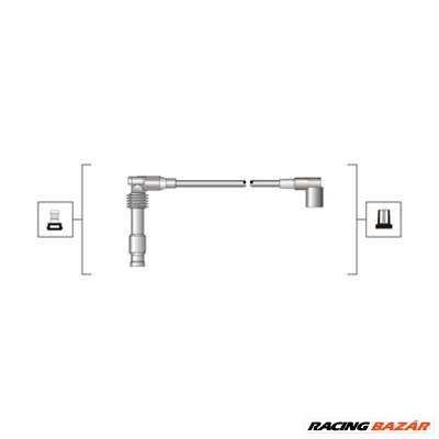 MAGNETI MARELLI 941319170046 - gyújtókábel szett OPEL 1. kép