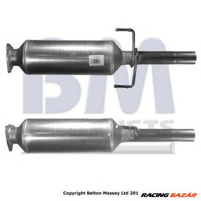 BM CATALYSTS BM11053 - Részecskeszűrő FIAT FORD 1. kép