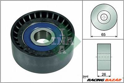 INA 532 0666 10 - hosszbordásszíj vezetőgörgő CHEVROLET OPEL VAUXHALL