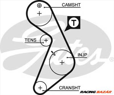 GATES 5395 - vezérműszíj DAEWOO