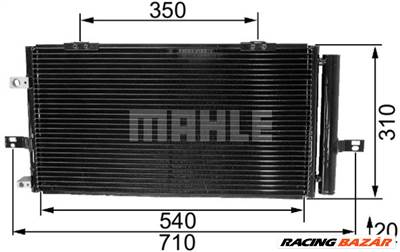 MAHLE AC 230 000S - klíma kondenzátor MG ROVER
