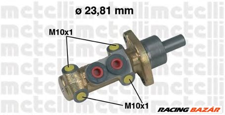 METELLI 05-0418 - főfékhenger RENAULT 1. kép