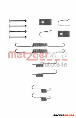 METZGER 105-0782 - tartozék készlet, fékpofa KIA