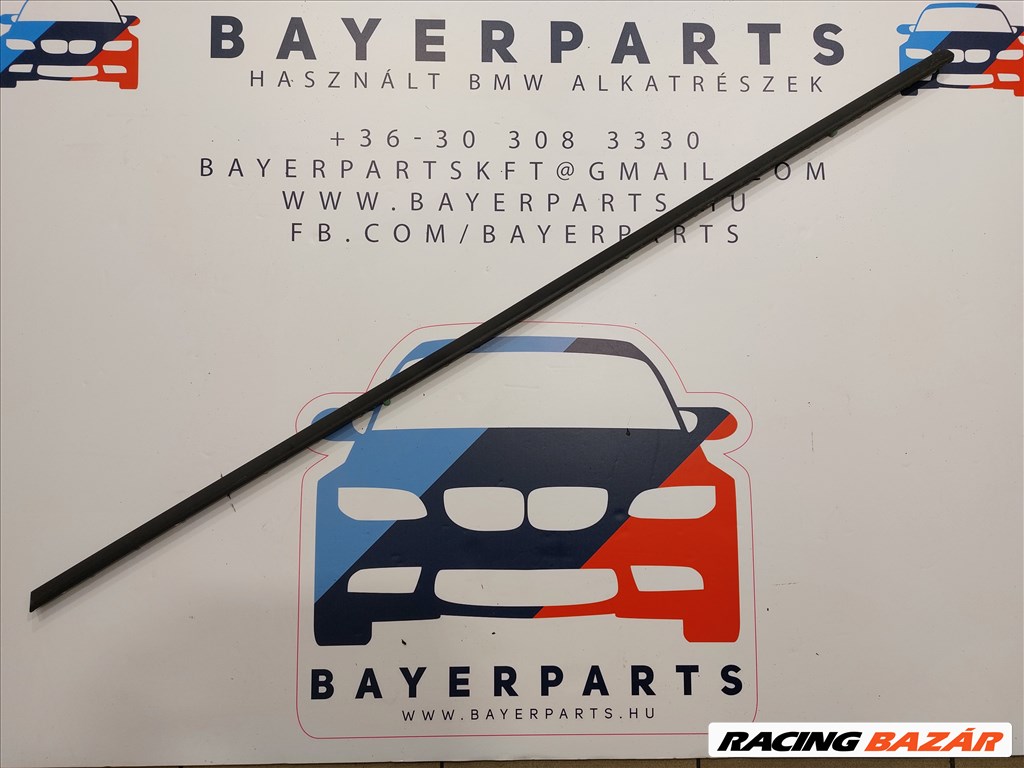 BMW E46 compact fekete bal első ajtó díszléc (125104) 5113825237751137002 1. kép