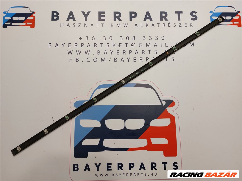 BMW E46 compact fekete bal első ajtó díszléc (125104) 5113825237751137002 2. kép