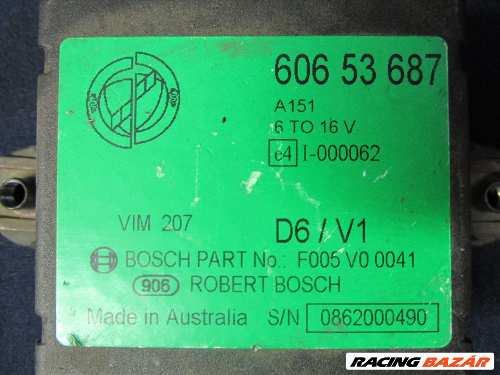 72058 Alfa Romeo 156 2,0 16v benzin Euro 2 motorvezérlő szett 0261204948 , 46768470 4. kép