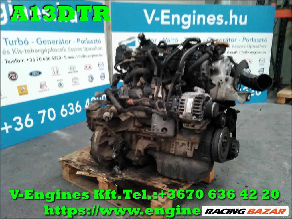 OPEL A13DTR bontott motor 2. kép