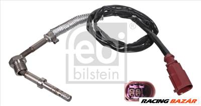 FEBI BILSTEIN 100844 - Érzékelő, kipufogógáz hőmérséklet AUDI VW