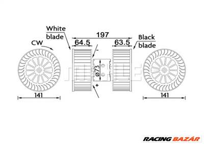 MAHLE AB 192 000S - Utastér-ventilátor BMW