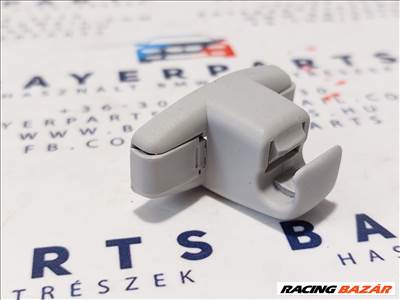 BMW E46 sedan touring coupe compact szürke napellenző rögzítő tartó fül konzol tetőkárpit (888789)