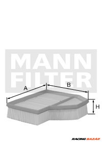 MANN-FILTER C 24 080 - légszűrő FIAT OPEL 1. kép