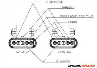 MAGNETI MARELLI 712204081120 - hátsólámpa ABARTH FIAT