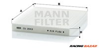 MANN-FILTER CU 2043 - pollenszűrő BESTURN (FAW) MAZDA 1. kép