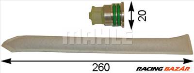 MAHLE AD 77 000S - klíma szárítószűrő CHEVROLET FORD JAGUAR LAND ROVER MAZDA OPEL SUBARU SUZUKI VAUX